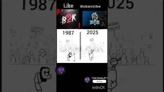 1987 B2K Vs 2025 Raistar #b2k #raistar #freefire @B2Kyt @RaiStar #shorts