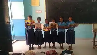 4th standard poem cup and saucer poem singing by my students.