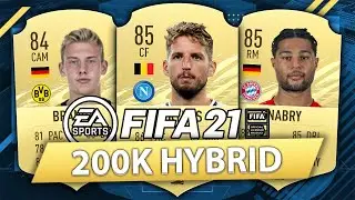 UNSTOPPABLE 200K HYBRID w/ MERTENS! FIFA 21 SQUAD BUILDER