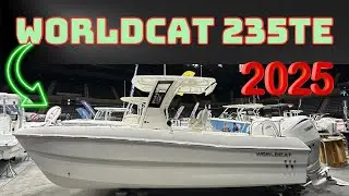 Worldcat 235 TE - 2025 Walk Through - Long Island Boat Show