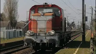 Trains marchandises FRET SNCF et autres TER TGV French Freight Cargo Trains Circulation ferroviaire