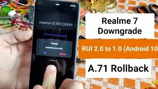 How to downgrade Realme2.0 to Realme1.0 Full method rollback Android11 to Android10 Ghar sa he No pc