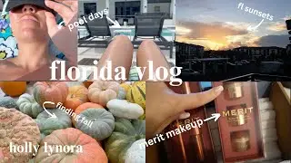 florida☀️ days in my life🫶🏼farmers market🌽pool. yummy dinners. fall decor🍂  | Holly Lynora