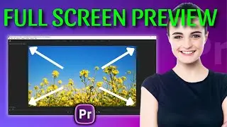 How to Full Screen in Premiere Pro?