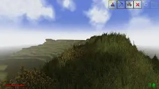 Rising World - Creative Mode Simple Terraforming Example