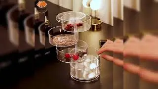 Boho-Chic 54-Layer Jewelry Organizer &ndash; Transparent Rotating Storage Box