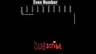 Even Numbers 1 To 100 In C ++ || 