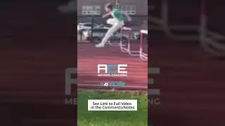 Hurdling Technique Analysis-Lucas #shorts