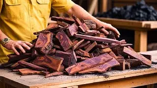 The Carpenter's SECRET Technique for Creating Amazing Furniture from Scrap Wood