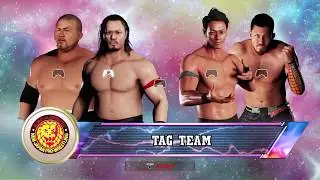 WWE 2K18 Ishii / Goto vs Monster Express