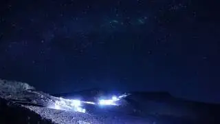 Mt.FUJI timelapse 2016-8-12  Perseid Meteor Shower