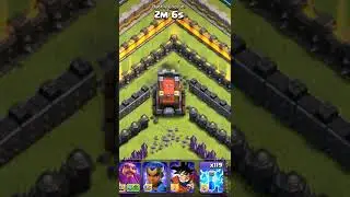 Wall Wrecker Vs Walls Level 1 To 16 #shorts #clashofclans #coc