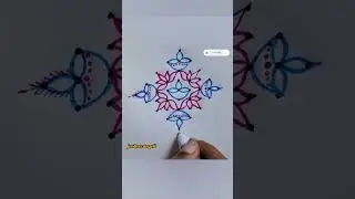 #karthikamasam deepam rangoli #beginners kolam #justmerangoli #pls like share subscribe #