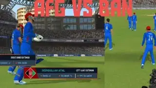 Real Cricket&trade;|AFG V/S BAN FINAL MATCH| HIGHLIGHT