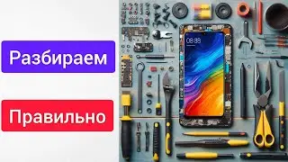 Как правильно разобрать Xiaomi Note 7 для замены дисплея или аккумулятора
