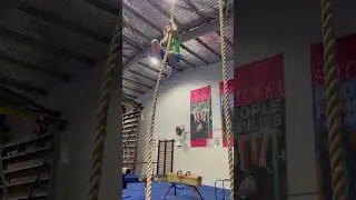 Hilal rope climbing ❤️ #gymnast #climbing #kids #gym #kidsvideo #strength #strong