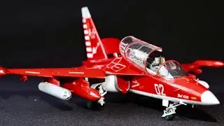 Zvezda 1/48 Yak-130 Begemot decals display aircraft. Built model kit