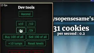 Взлом Cookie Clicker (ОБЯЗАТЕЛЬНО ЗНАЙТЕ)