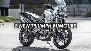 8 новых слухов о мотоциклах Triumph 2020 года (Speed ​​Triple, Tiger, Thruxton Black, Street Triple)