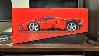LEGO Technic Ferrari Daytona SP3: Speed Build Time-Lapse!