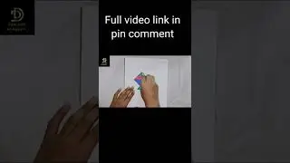 How to draw a kite. Full video link in pin comment. @asn art academy.#shorts
