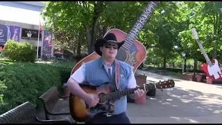 Ryan Phoenix live outside the Grand ole Opry