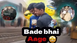 Bade Bhai Out of City Se AAGAY 😱🚂 | Station Par Full Masti 🔥 l 2dostkimasti