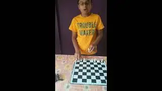 Ridesh-The Trouble Maker : Chess rules