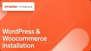 etracker WordPress & Woocommerce installation