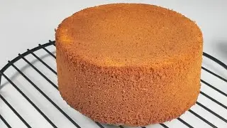 Basic Chiffon Cake Recipe | Easy Recipe | Homemade Cake Recipe