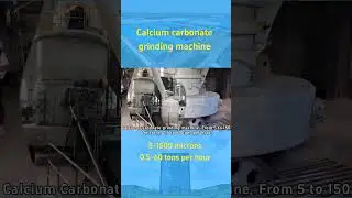 Calcium Carbonate grinding machine, Precision in every particle, 5-1500 microns achievable!