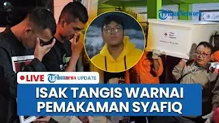 Isak Tangis Warnai Pemakaman Syafiq Ali di Magelang seusai Dievakuasi dari Gunung Slamet