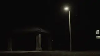 4K Stock Footage of a Creepy Park at Night