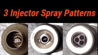 3 Different Injector Spray Patterns 👀