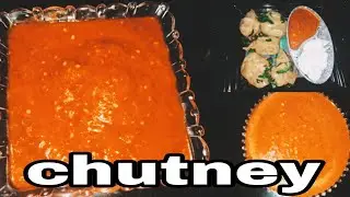 Momo chutney recipe ak bar is chutney ko aise banaye aur pizza momo aur chilli red sauce pasta 