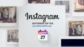DONALD TRUMP on Instagram // September Top10 @realdonaldtrump