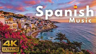 🎶 Spanish Mediterranean Vibes 🎶 | 2+ Hours of Scenic Coastal Views & Relaxing Music 🇪🇸🌊