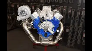 Small Block Ford Single Turbo Header- SHM Inc.