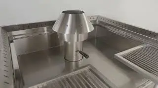 ESP - Horna de Brasa BR120 🔥 a la brasa. leña, carbón, sistema planetario | Top Brasa