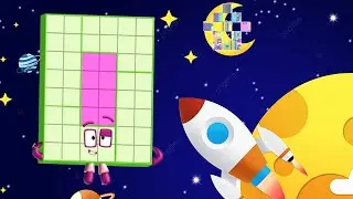 Numberblocks Puzzle game 1100 big number