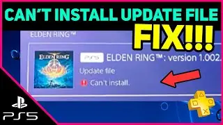 PS5 НЕ МОЖЕТ УСТАНОВИТЬ ФАЙЛ ОБНОВЛЕНИЯ. ЛЕГКОЕ РЕШЕНИЕ! (Быстрое решение)