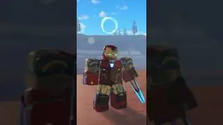 Iron-man MK85 nanotech suit😯&hellip;#roblox #shorts