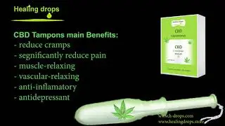 Cannabis Tampons are reality - order CBD Tampons online with worldwide delivery Healing drops USA