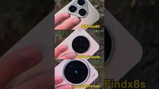 Comparing the Photography Performance! Huawei Pura 80 vs Oppo Find X8s vs Vivo X200 Pro Mini