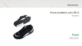 Puma sneakers, sort, RS-0 | Teenstyle.dk