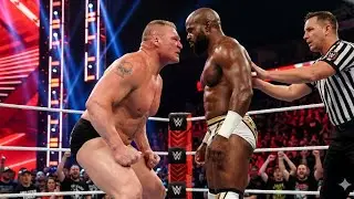 WWE FULL MATCH: Brock Lesnar DESTROYS Apollo Crews! - ESPN USA Special (Full Fight Replay)