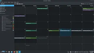Краткий первый взгляд на новое приложение Kalendar для KDE.
