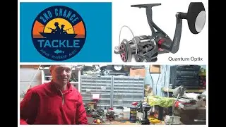 Quantum Optix 60 fishing reel with bad anti reverse how to take apart and service