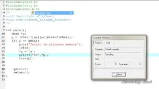69   malloc and free Functions in C Programming Language Video Tutorial