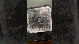 blending purple ice